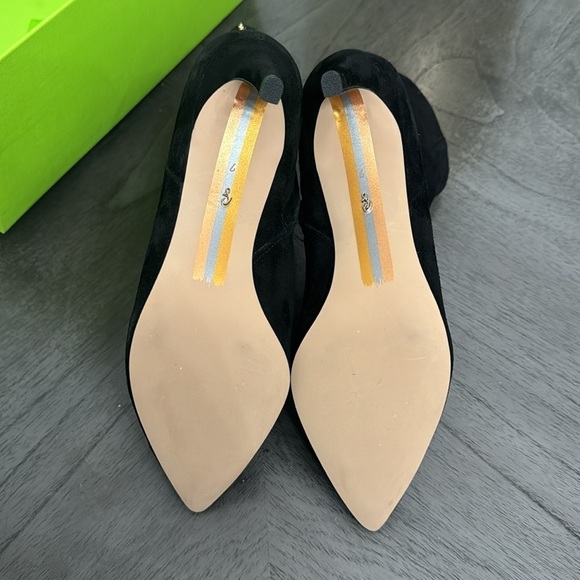 SAM EDELMAN Ulissa Mid-Heel Dress Booties - Picture 4 of 11